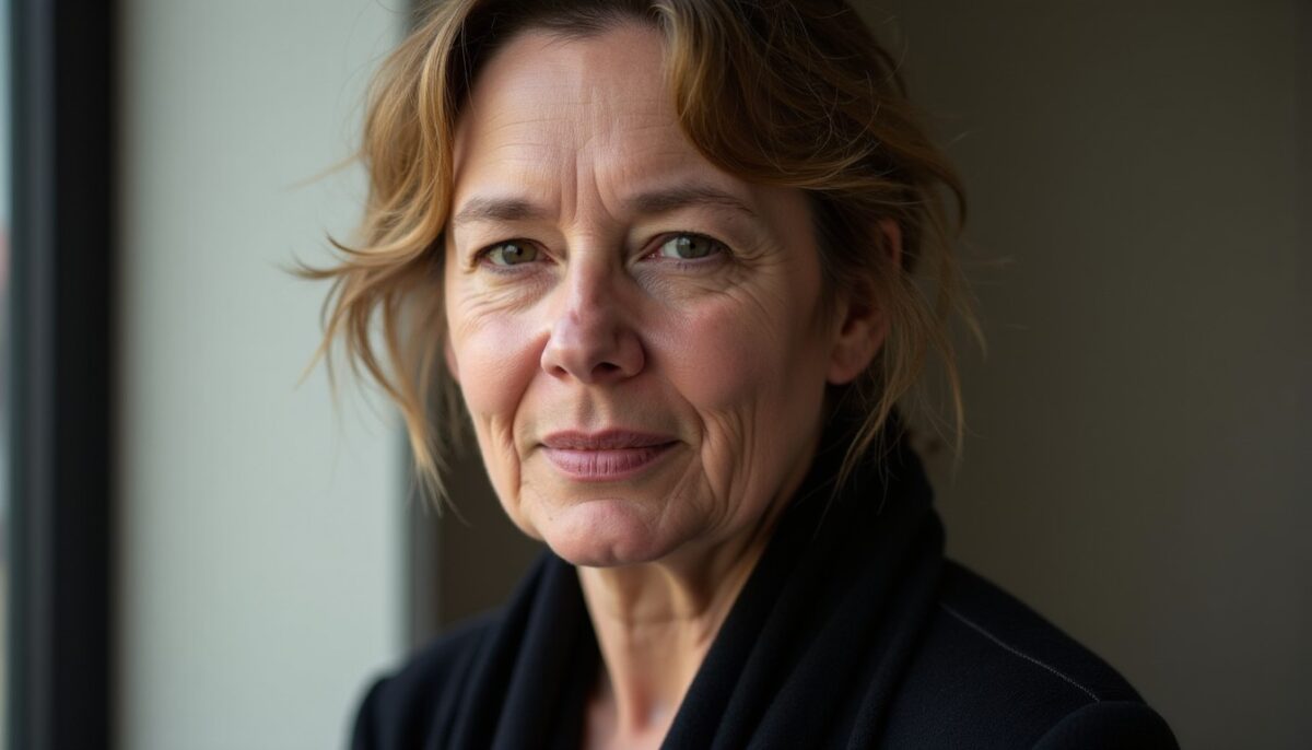 Véronique Jacquier : Un portrait entre secret et élégance discrète